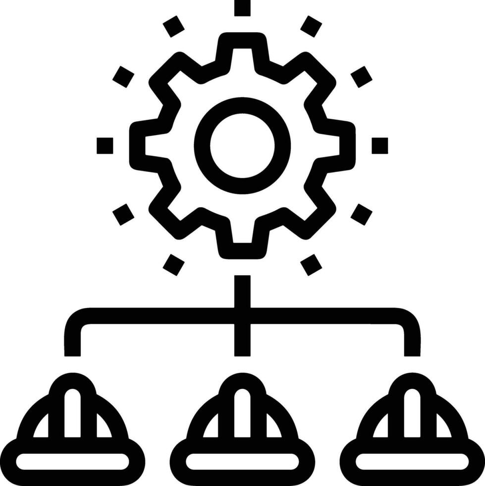 Ausrüstung Rahmen Symbol Symbol Vektor Bild. Illustration von das industriell Rad mechine Mechanismus Design Bild