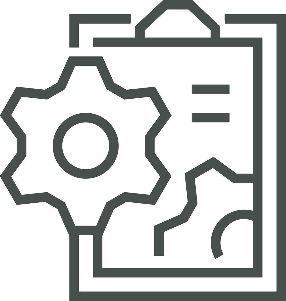 Ausrüstung Rahmen Symbol Symbol Vektor Bild. Illustration von das industriell Rad mechine Mechanismus Design Bild