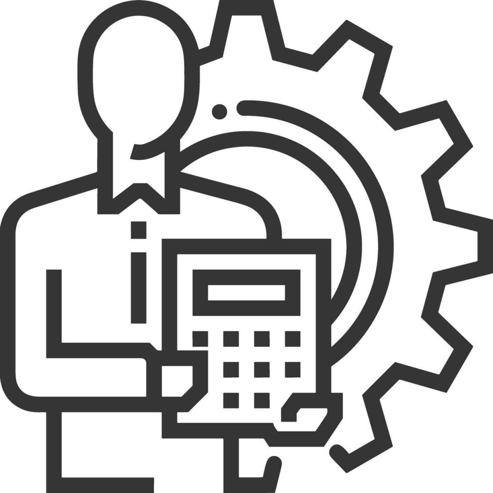 Ausrüstung Rahmen Symbol Symbol Vektor Bild. Illustration von das industriell Rad mechine Mechanismus Design Bild