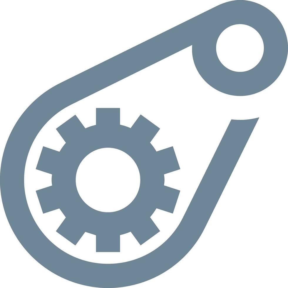 Ausrüstung Rahmen Symbol Symbol Vektor Bild. Illustration von das industriell Rad mechine Mechanismus Design Bild