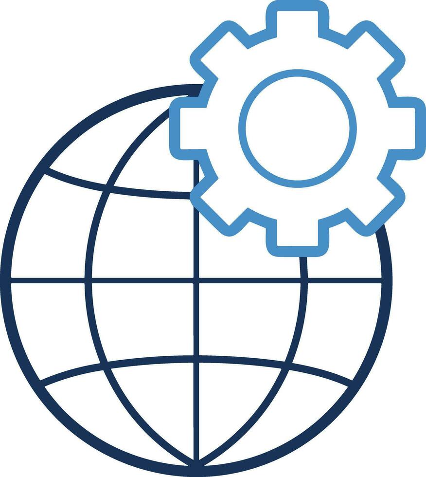 Ausrüstung Rahmen Symbol Symbol Vektor Bild. Illustration von das industriell Rad mechine Mechanismus Design Bild