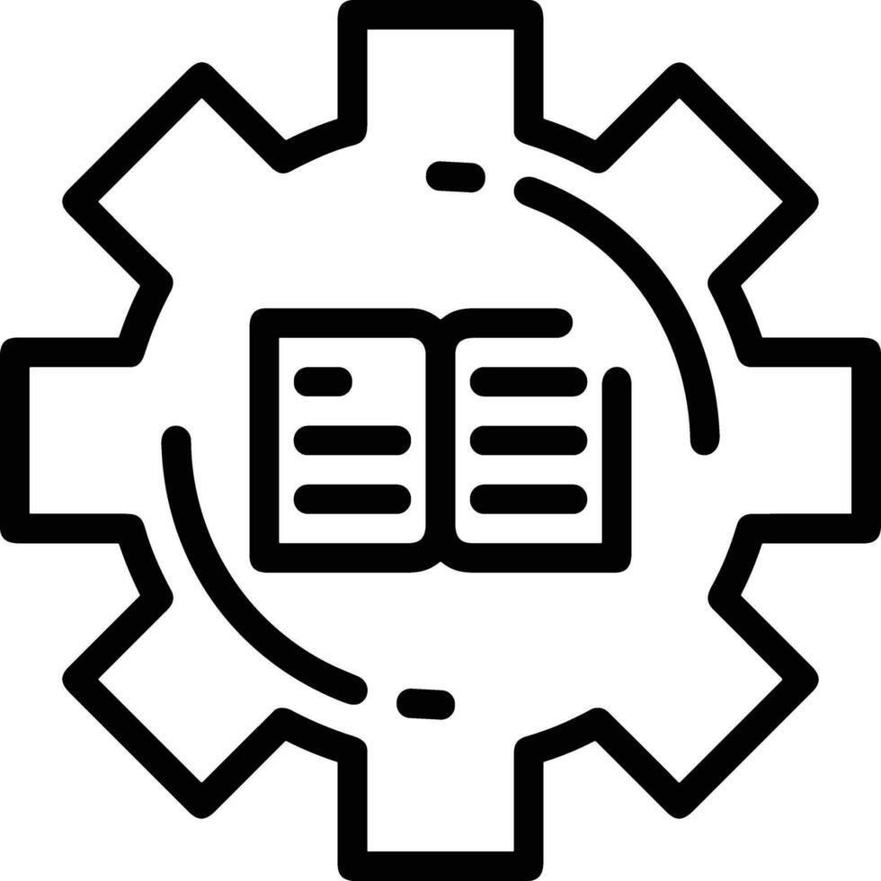 Ausrüstung Rahmen Symbol Symbol Vektor Bild. Illustration von das industriell Rad mechine Mechanismus Design Bild