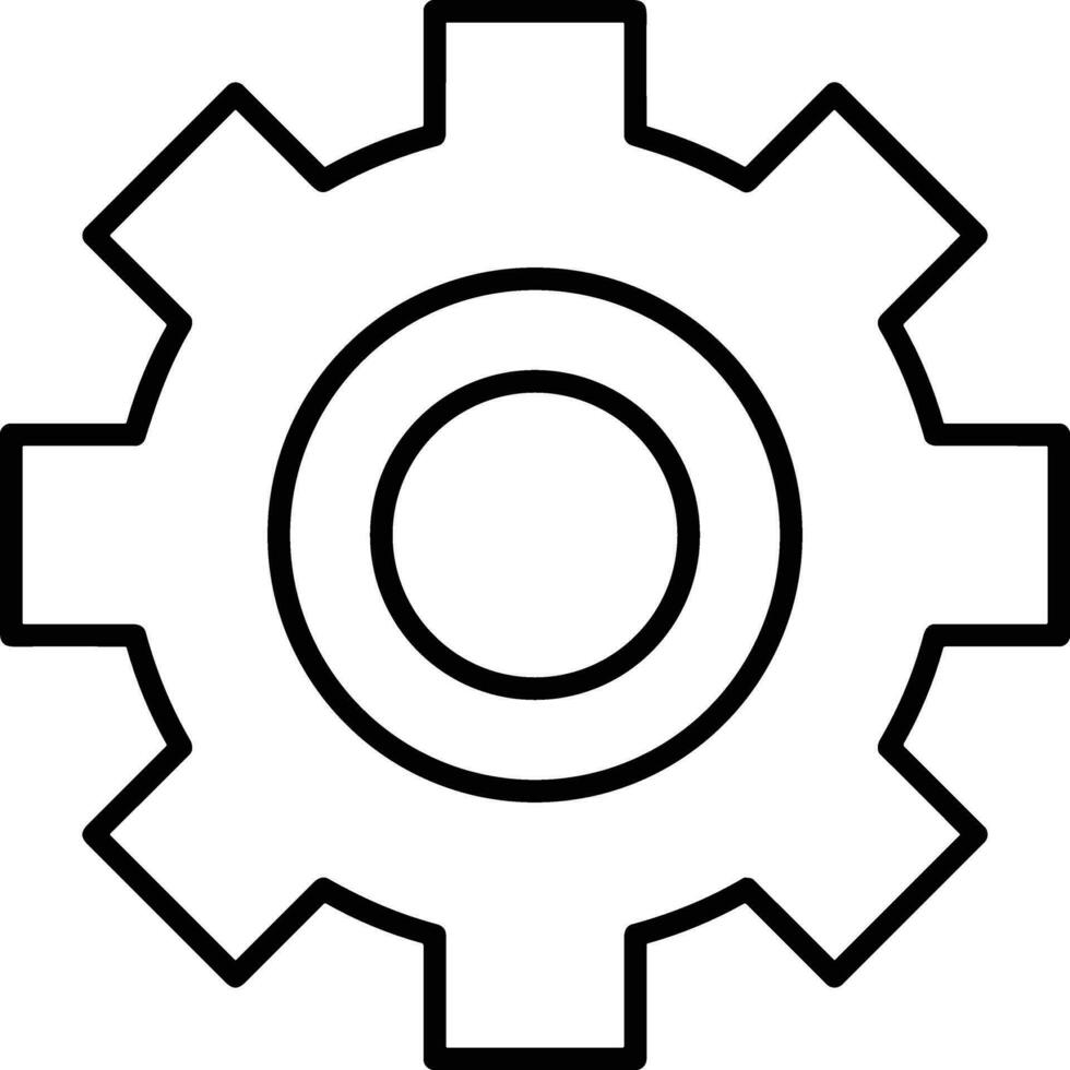 redskap miljö symbol ikon vektor bild. illustration av de industriell hjul mekanik mekanism design bild