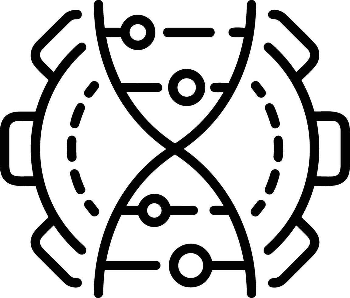 Ausrüstung Rahmen Symbol Symbol Vektor Bild. Illustration von das industriell Rad mechine Mechanismus Design Bild