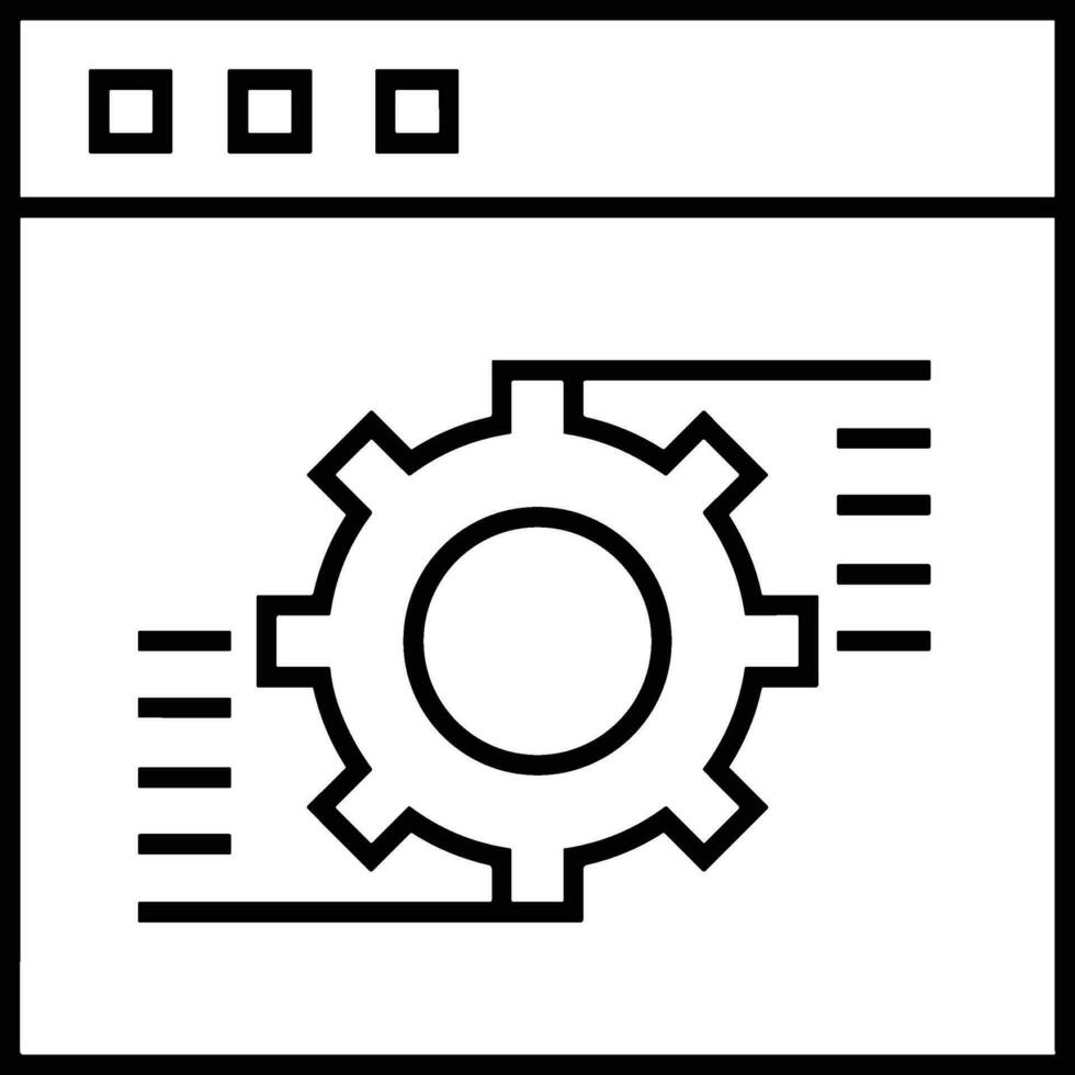 Ausrüstung Rahmen Symbol Symbol Vektor Bild. Illustration von das industriell Rad mechine Mechanismus Design Bild