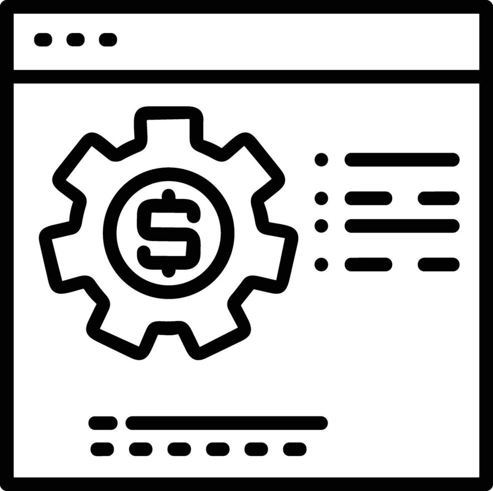 Ausrüstung Rahmen Symbol Symbol Vektor Bild. Illustration von das industriell Rad mechine Mechanismus Design Bild