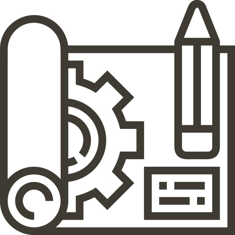 Ausrüstung Rahmen Symbol Symbol Vektor Bild. Illustration von das industriell Rad mechine Mechanismus Design Bild