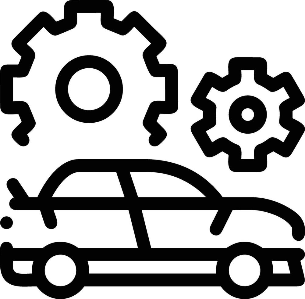 Ausrüstung Rahmen Symbol Symbol Vektor Bild. Illustration von das industriell Rad mechine Mechanismus Design Bild