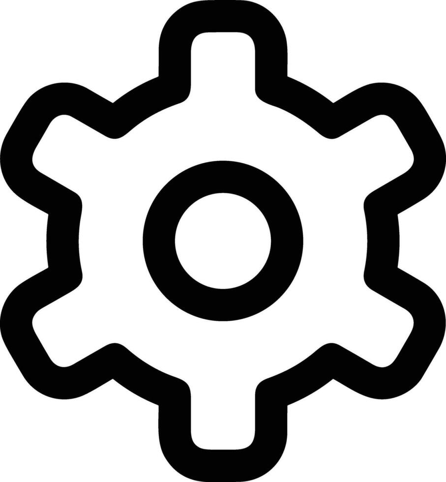 Ausrüstung Rahmen Symbol Symbol Vektor Bild. Illustration von das industriell Rad mechine Mechanismus Design Bild