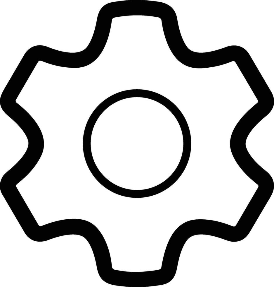 Ausrüstung Rahmen Symbol Symbol Vektor Bild. Illustration von das industriell Rad mechine Mechanismus Design Bild