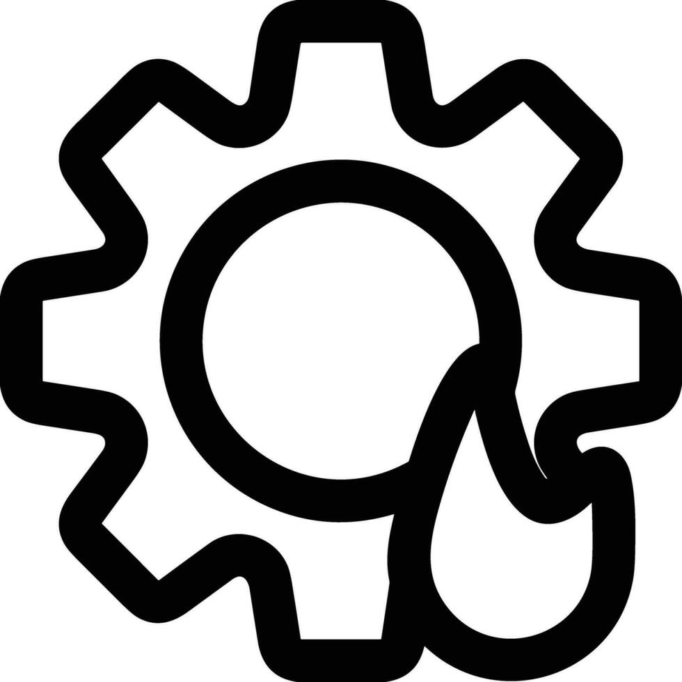 Ausrüstung Rahmen Symbol Symbol Vektor Bild. Illustration von das industriell Rad mechine Mechanismus Design Bild