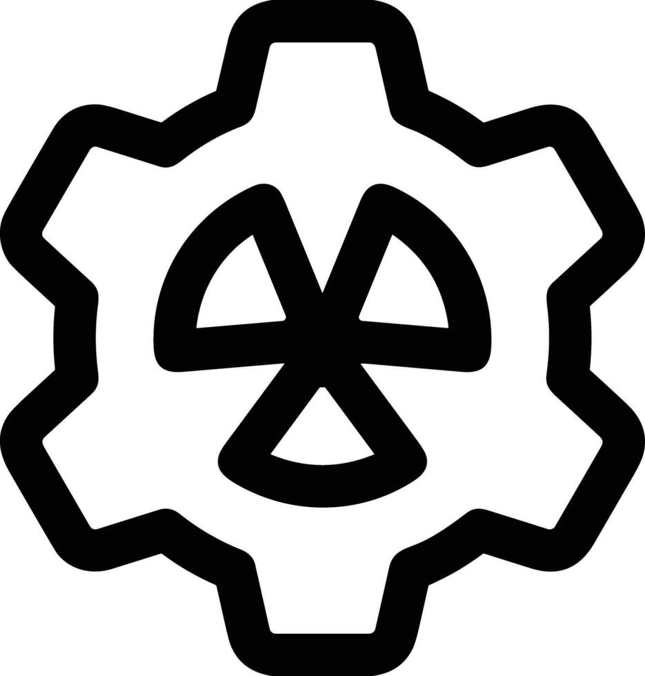 Ausrüstung Rahmen Symbol Symbol Vektor Bild. Illustration von das industriell Rad mechine Mechanismus Design Bild