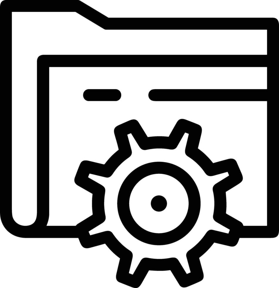 Ausrüstung Rahmen Symbol Symbol Vektor Bild. Illustration von das industriell Rad mechine Mechanismus Design Bild