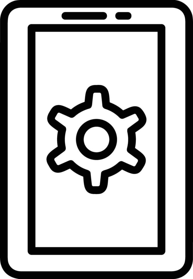 Ausrüstung Rahmen Symbol Symbol Vektor Bild. Illustration von das industriell Rad mechine Mechanismus Design Bild