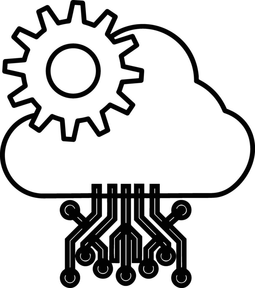 Ausrüstung Rahmen Symbol Symbol Vektor Bild. Illustration von das industriell Rad mechine Mechanismus Design Bild