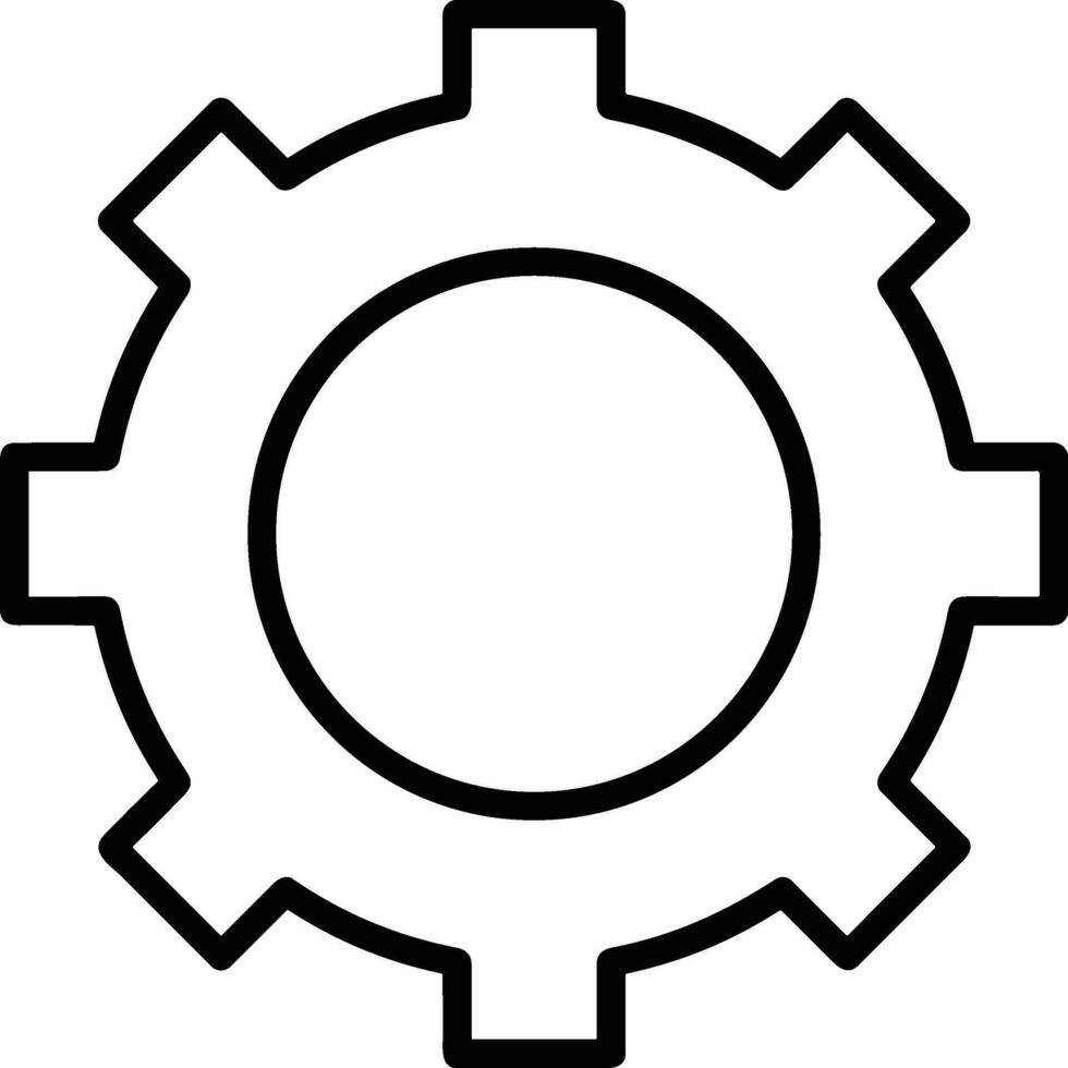 redskap miljö symbol ikon vektor bild. illustration av de industriell hjul mekanik mekanism design bild