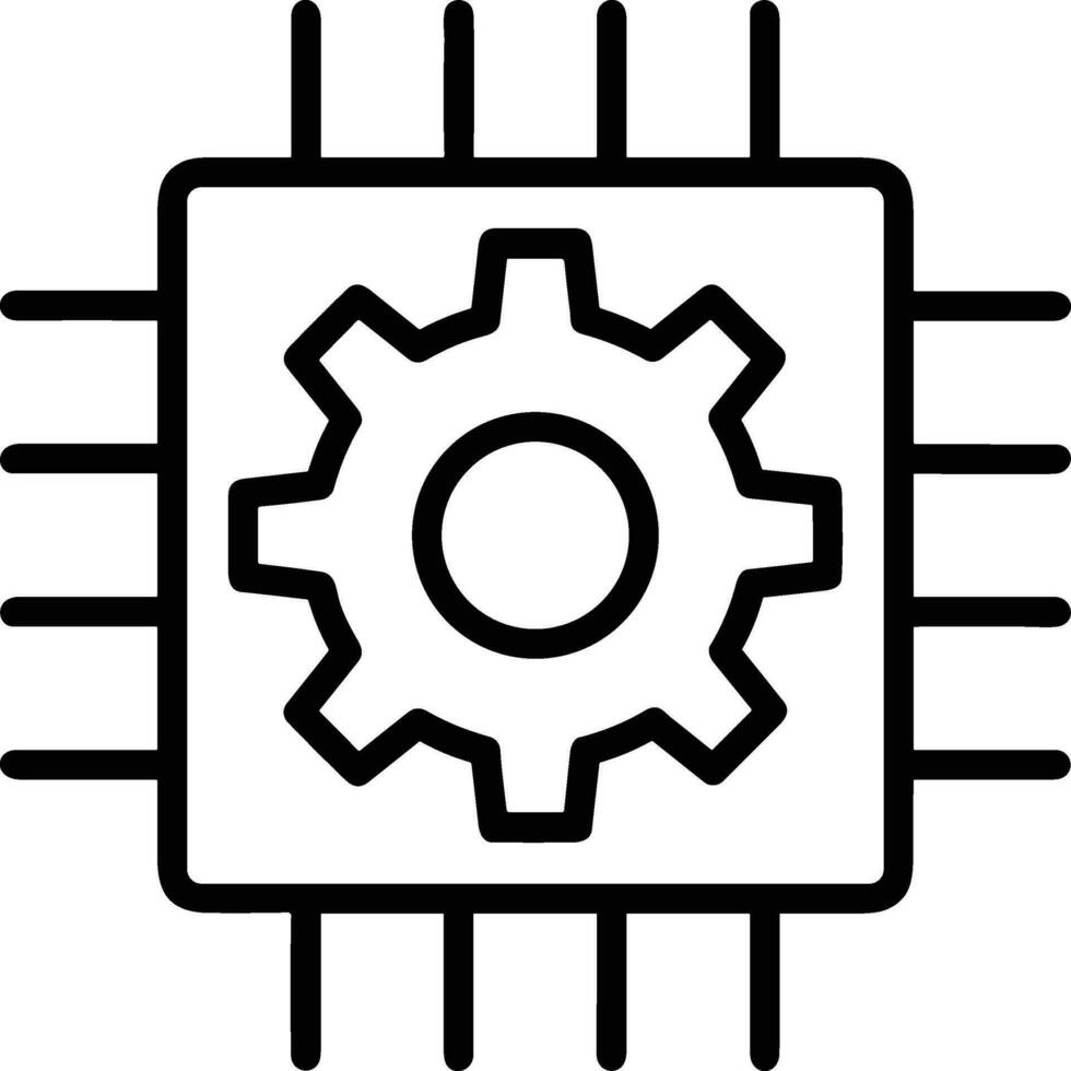 Ausrüstung Rahmen Symbol Symbol Vektor Bild. Illustration von das industriell Rad mechine Mechanismus Design Bild