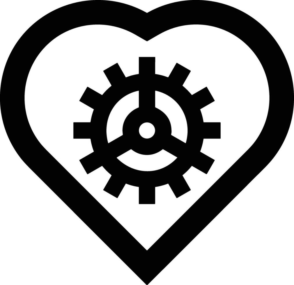 Ausrüstung Rahmen Symbol Symbol Vektor Bild. Illustration von das industriell Rad mechine Mechanismus Design Bild