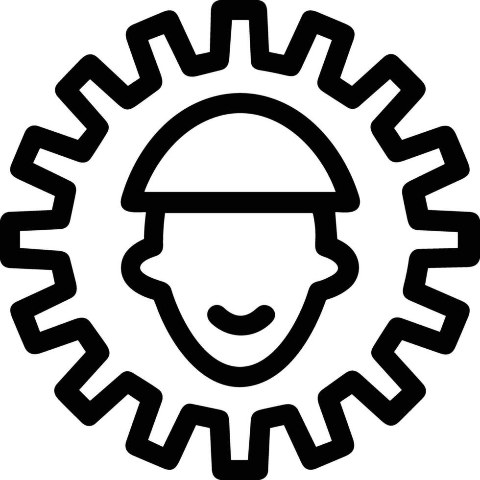 redskap miljö symbol ikon vektor bild. illustration av de industriell hjul mekanik mekanism design bild