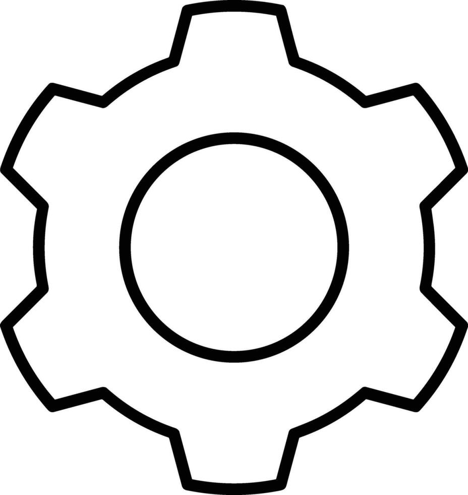 redskap miljö symbol ikon vektor bild. illustration av de industriell hjul mekanik mekanism design bild