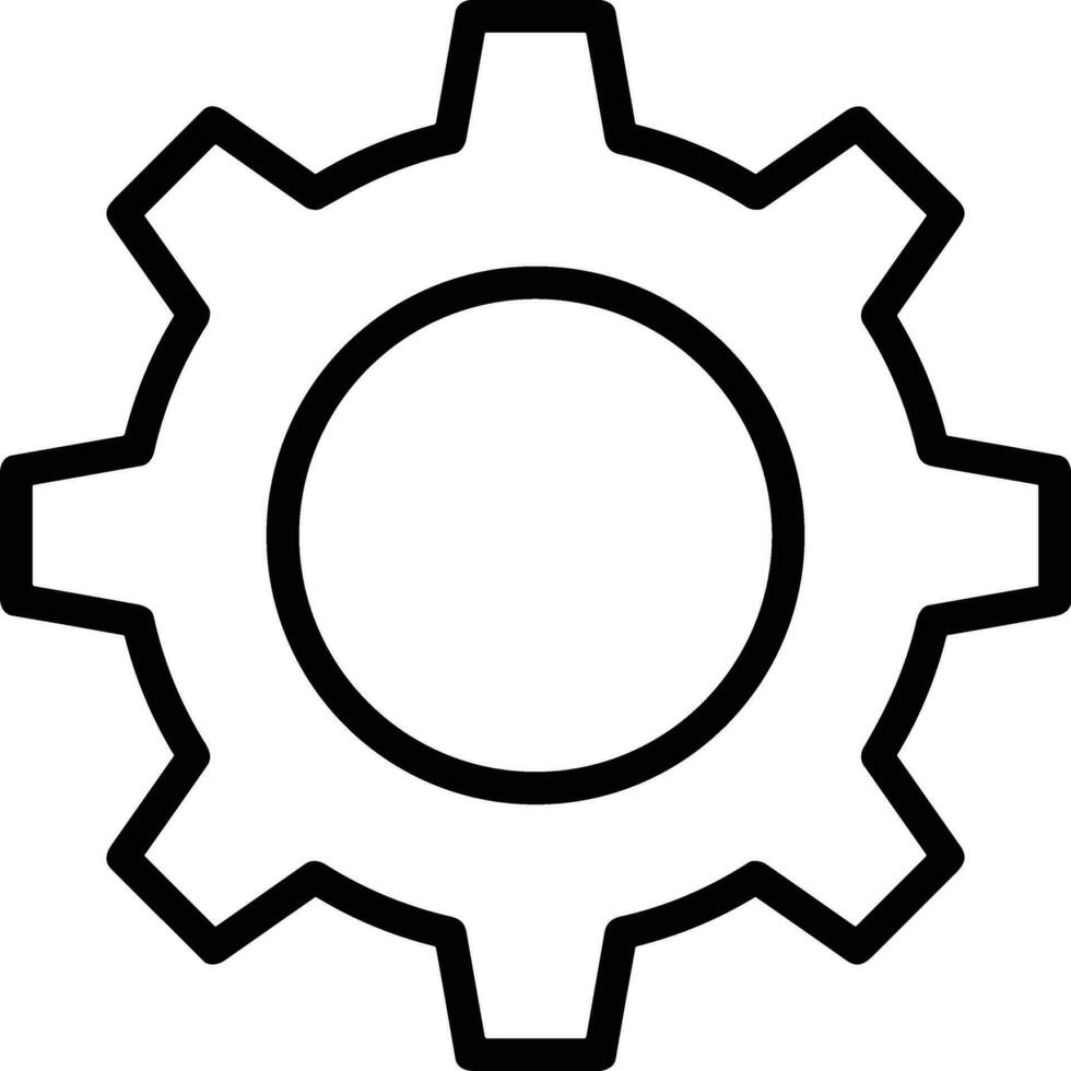 Ausrüstung Rahmen Symbol Symbol Vektor Bild. Illustration von das industriell Rad mechine Mechanismus Design Bild