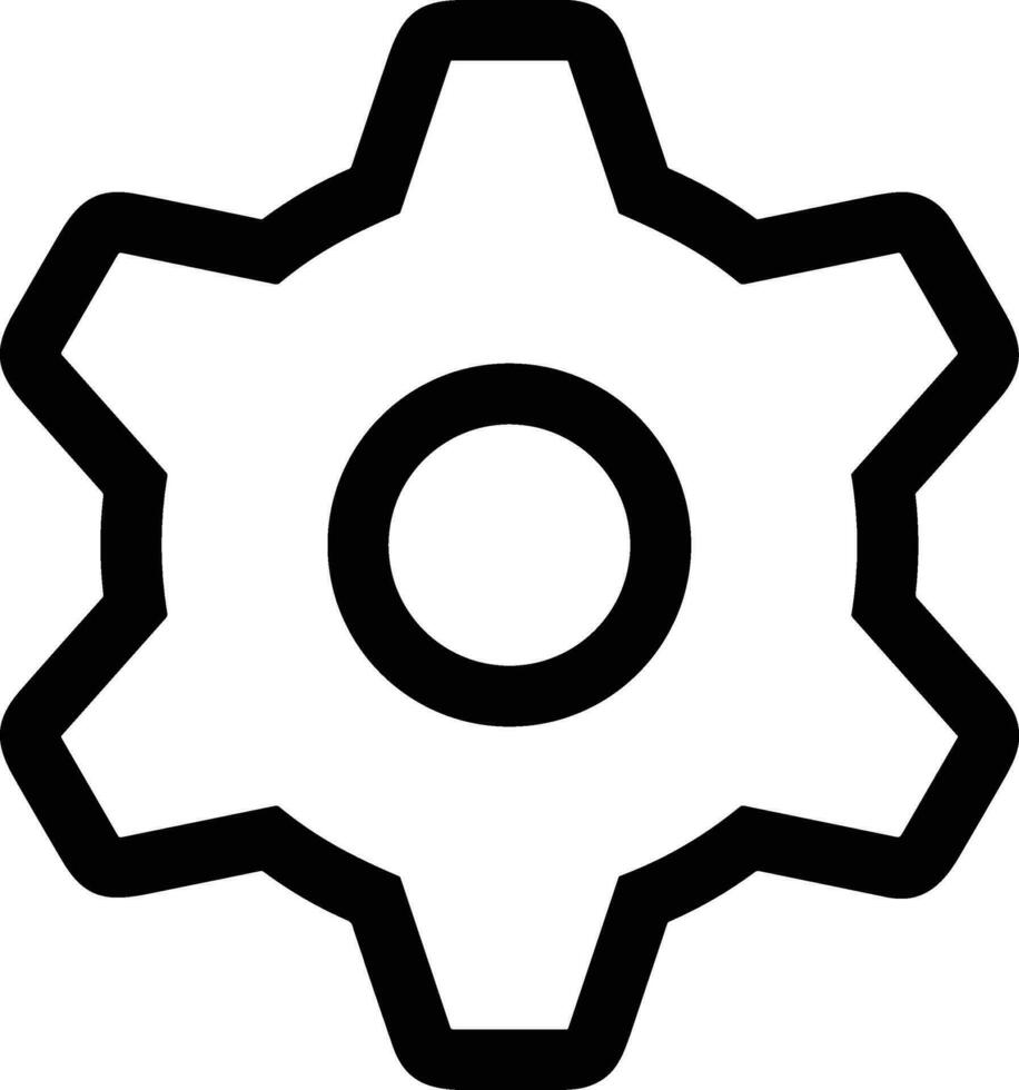 Ausrüstung Rahmen Symbol Symbol Vektor Bild. Illustration von das industriell Rad mechine Mechanismus Design Bild