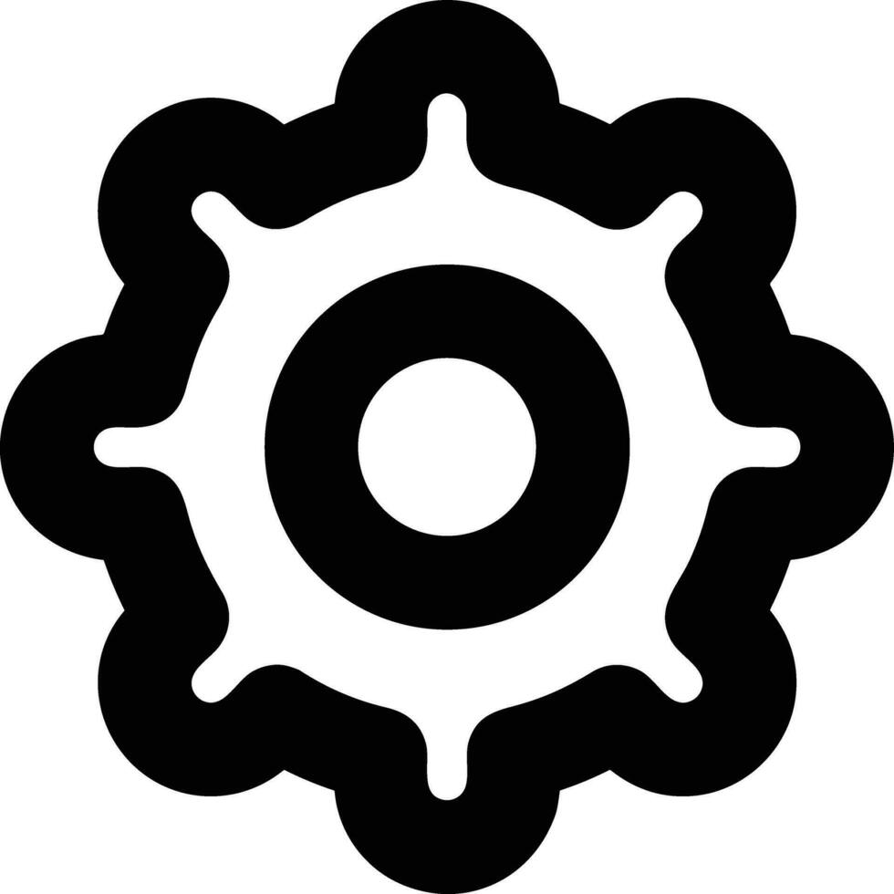 Ausrüstung Rahmen Symbol Symbol Vektor Bild. Illustration von das industriell Rad mechine Mechanismus Design Bild