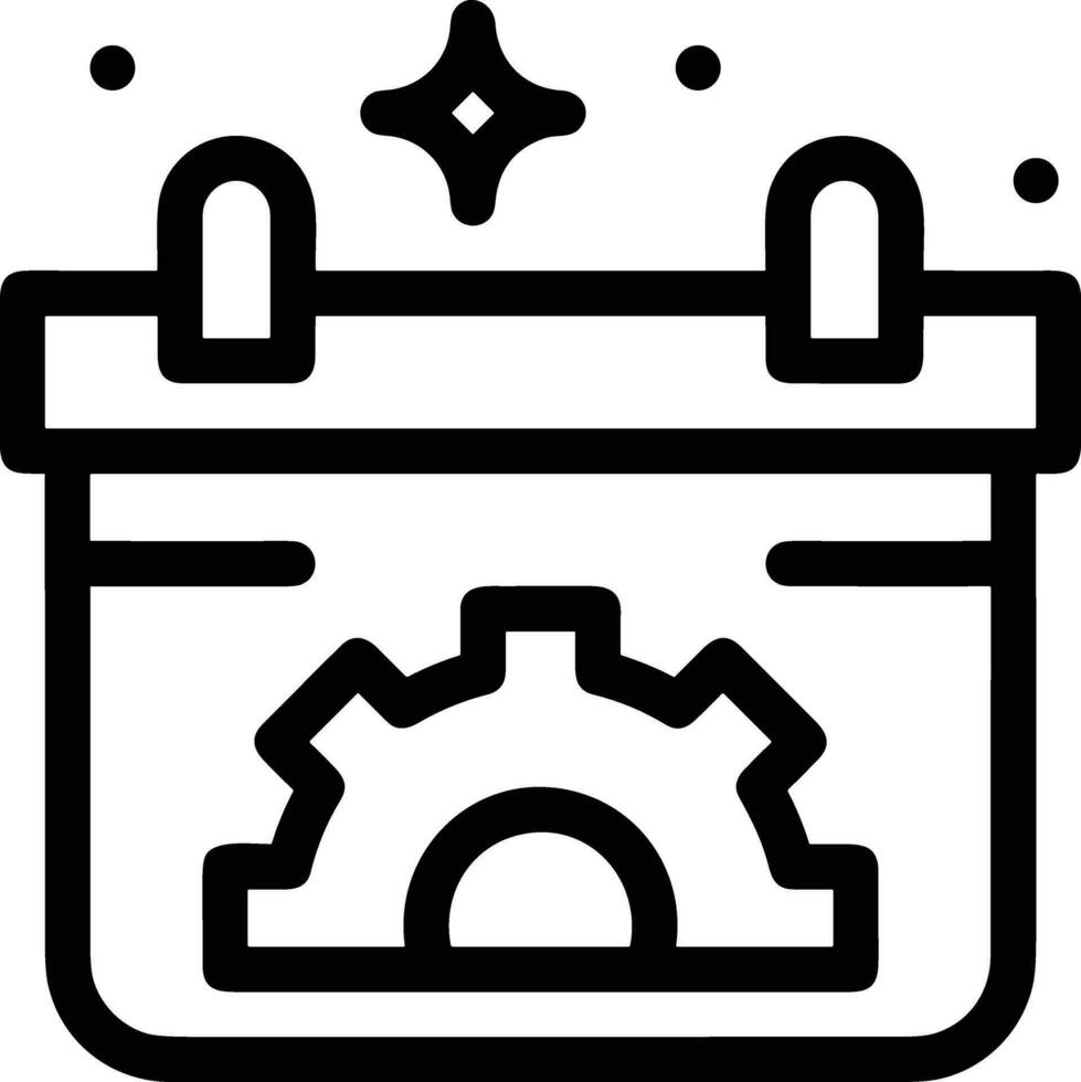 Ausrüstung Rahmen Symbol Symbol Vektor Bild. Illustration von das industriell Rad mechine Mechanismus Design Bild