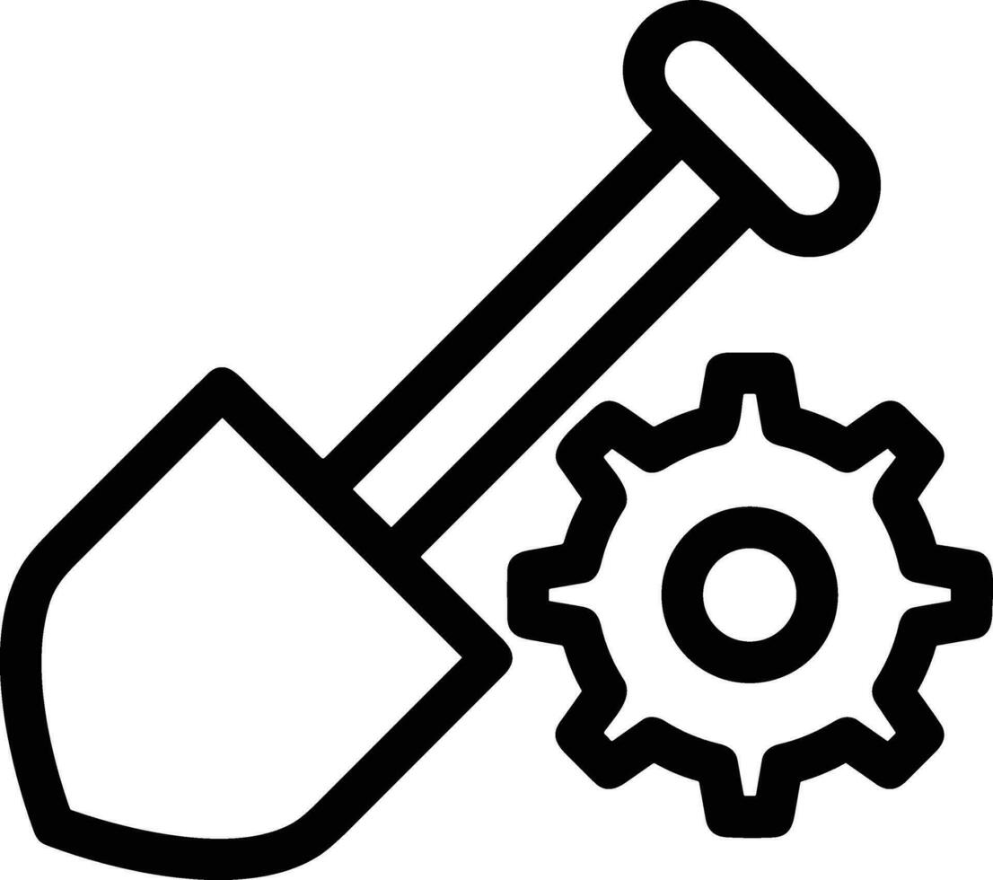 Ausrüstung Rahmen Symbol Symbol Vektor Bild. Illustration von das industriell Rad mechine Mechanismus Design Bild