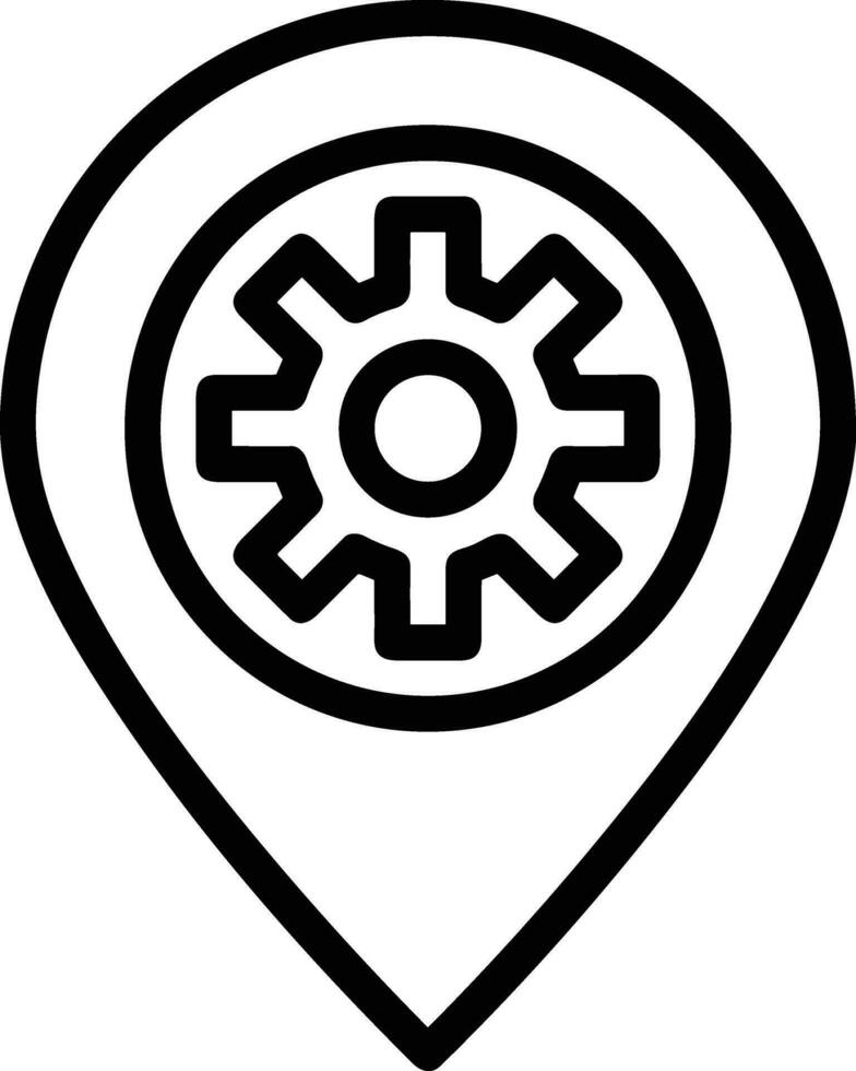 redskap miljö symbol ikon vektor bild. illustration av de industriell hjul mekanik mekanism design bild