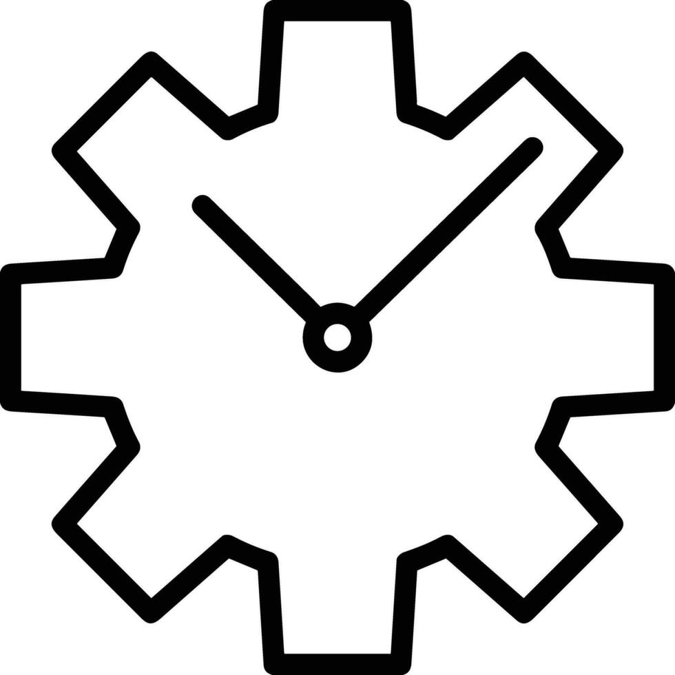 Ausrüstung Rahmen Symbol Symbol Vektor Bild. Illustration von das industriell Rad mechine Mechanismus Design Bild