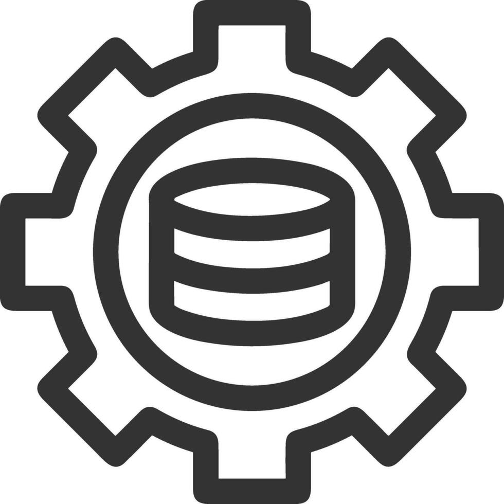 Ausrüstung Rahmen Symbol Symbol Vektor Bild. Illustration von das industriell Rad mechine Mechanismus Design Bild