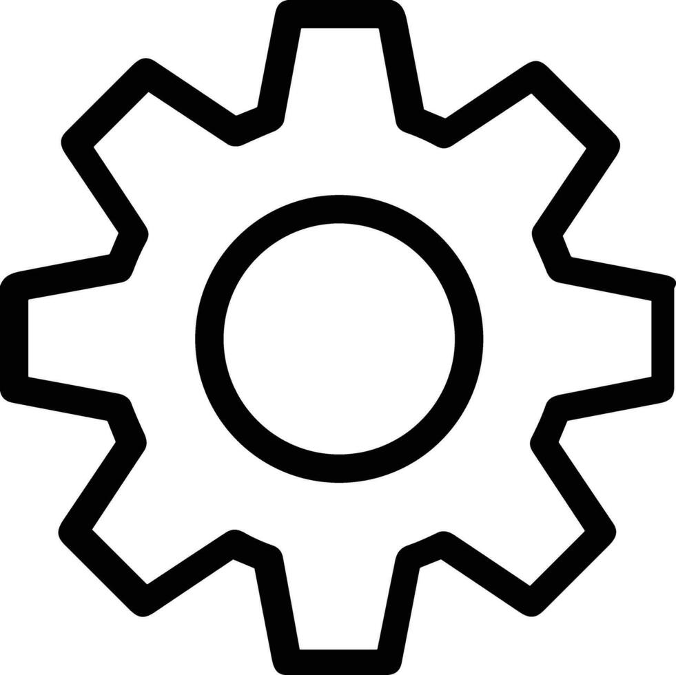 Ausrüstung Rahmen Symbol Symbol Vektor Bild. Illustration von das industriell Rad mechine Mechanismus Design Bild