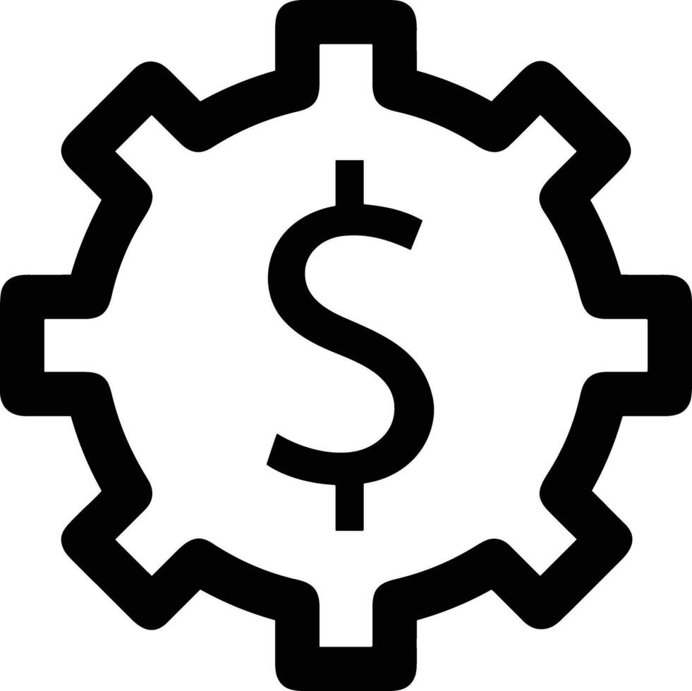 Ausrüstung Rahmen Symbol Symbol Vektor Bild. Illustration von das industriell Rad mechine Mechanismus Design Bild