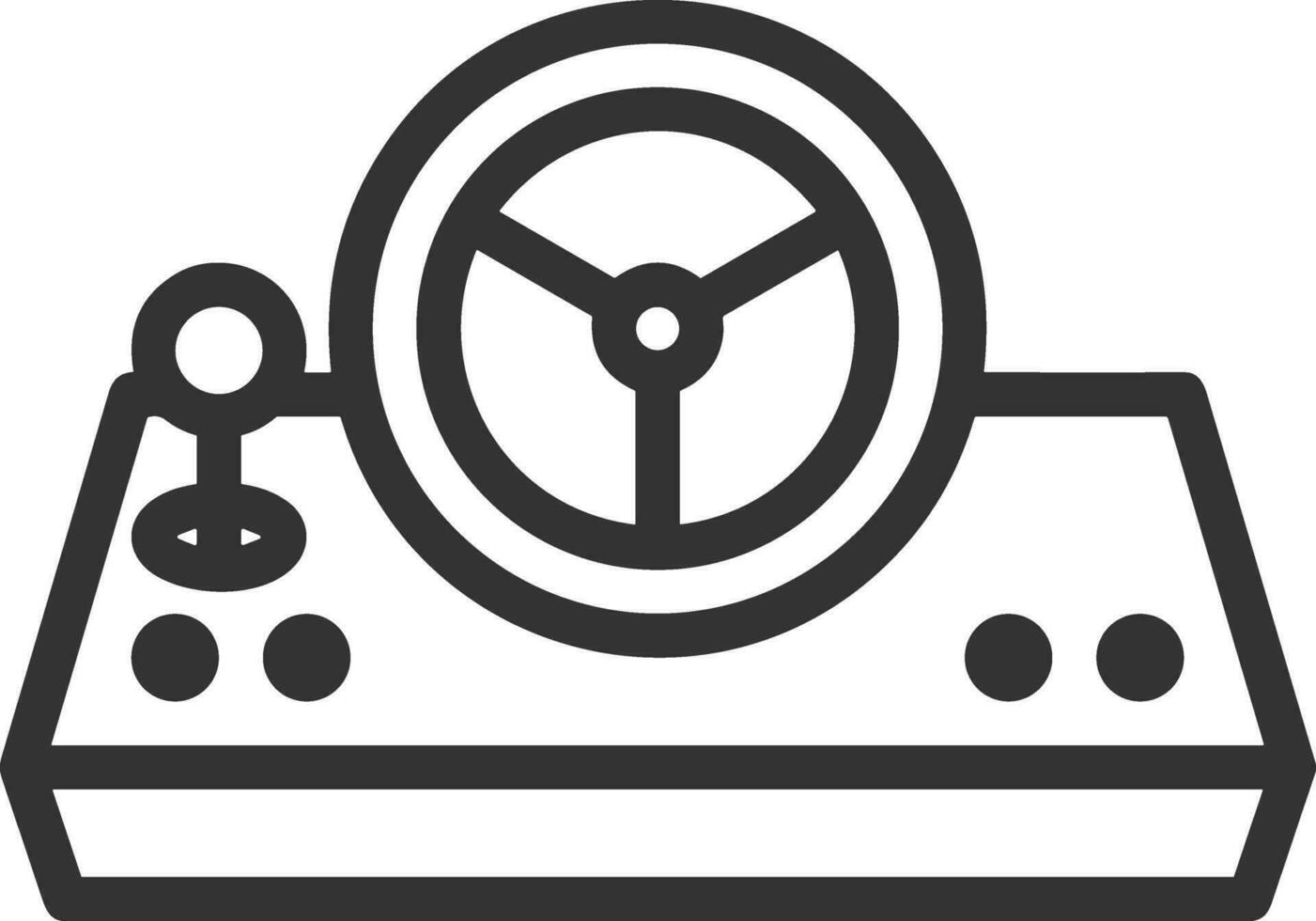 Ausrüstung Rahmen Symbol Symbol Vektor Bild. Illustration von das industriell Rad mechine Mechanismus Design Bild