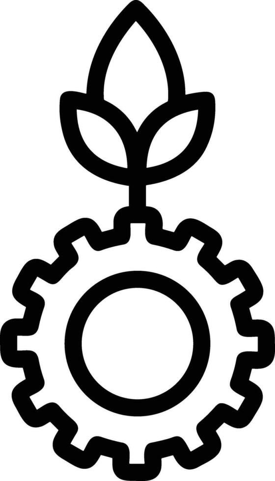 redskap miljö symbol ikon vektor bild. illustration av de industriell hjul mekanik mekanism design bild