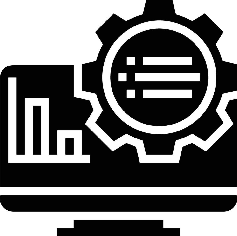 Ausrüstung Rahmen Symbol Symbol Vektor Bild. Illustration von das industriell Rad mechine Mechanismus Design Bild