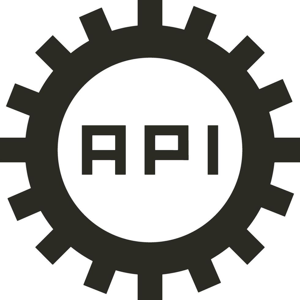 Ausrüstung Rahmen Symbol Symbol Vektor Bild. Illustration von das industriell Rad mechine Mechanismus Design Bild