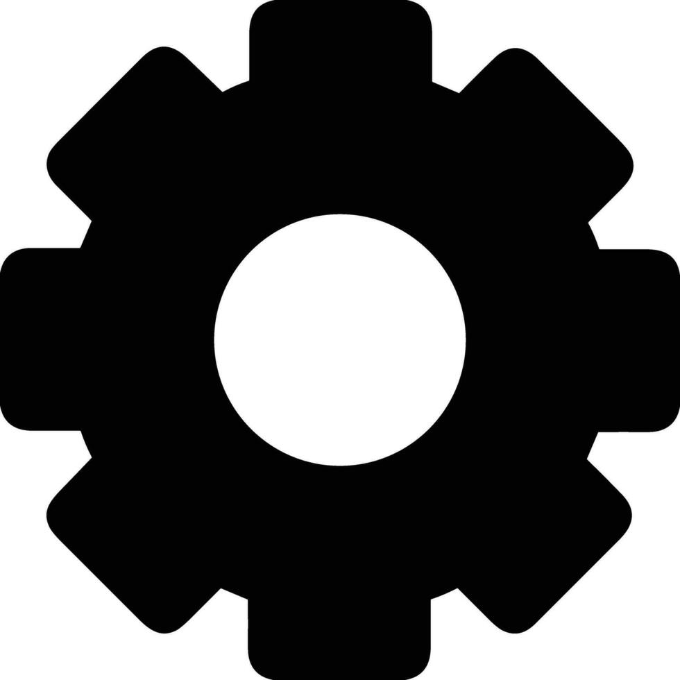 Ausrüstung Rahmen Symbol Symbol Vektor Bild. Illustration von das industriell Rad mechine Mechanismus Design Bild