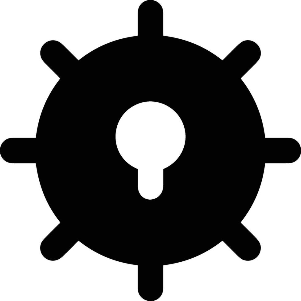 Ausrüstung Rahmen Symbol Symbol Vektor Bild. Illustration von das industriell Rad mechine Mechanismus Design Bild