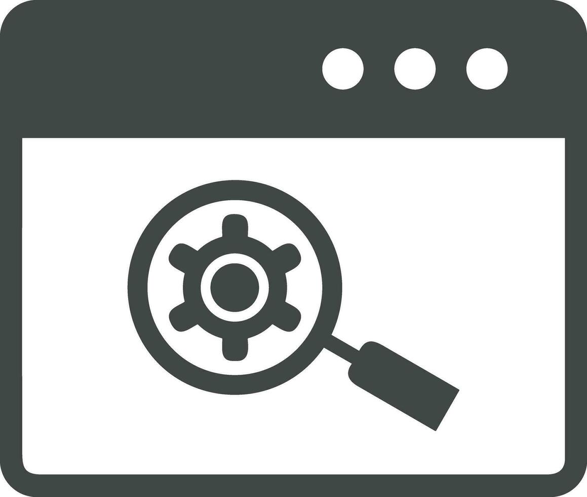 Ausrüstung Rahmen Symbol Symbol Vektor Bild. Illustration von das industriell Rad mechine Mechanismus Design Bild