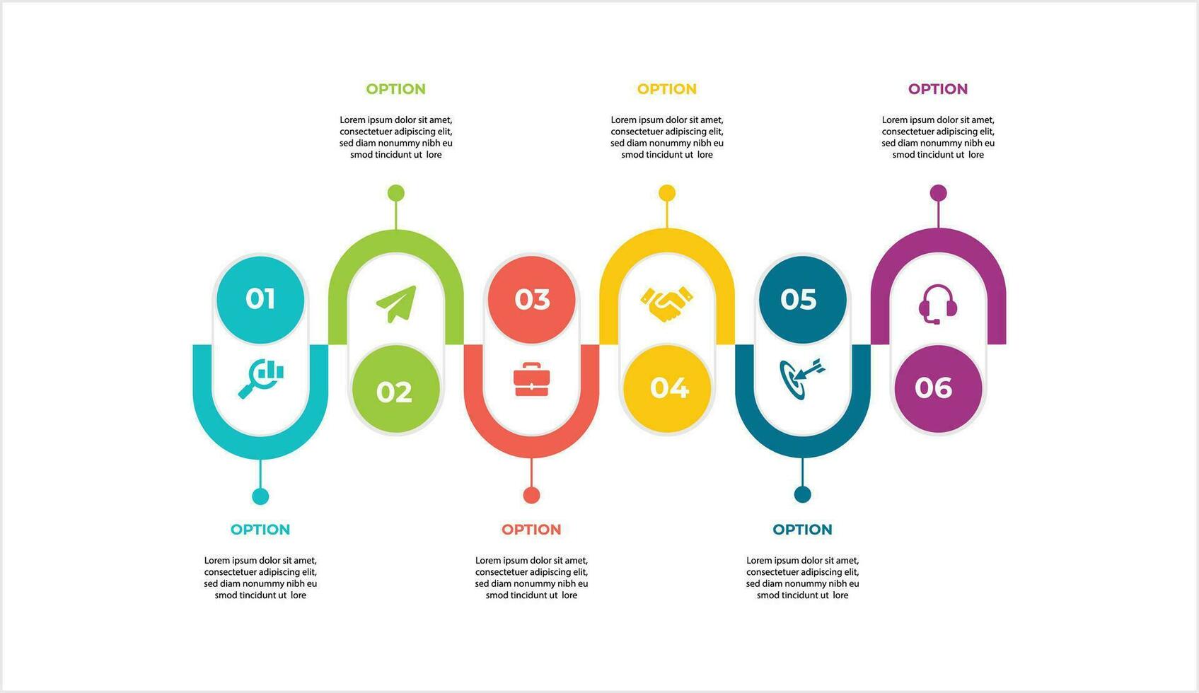 Infografik Vorlage Design. Präsentation Vorlage. vektor