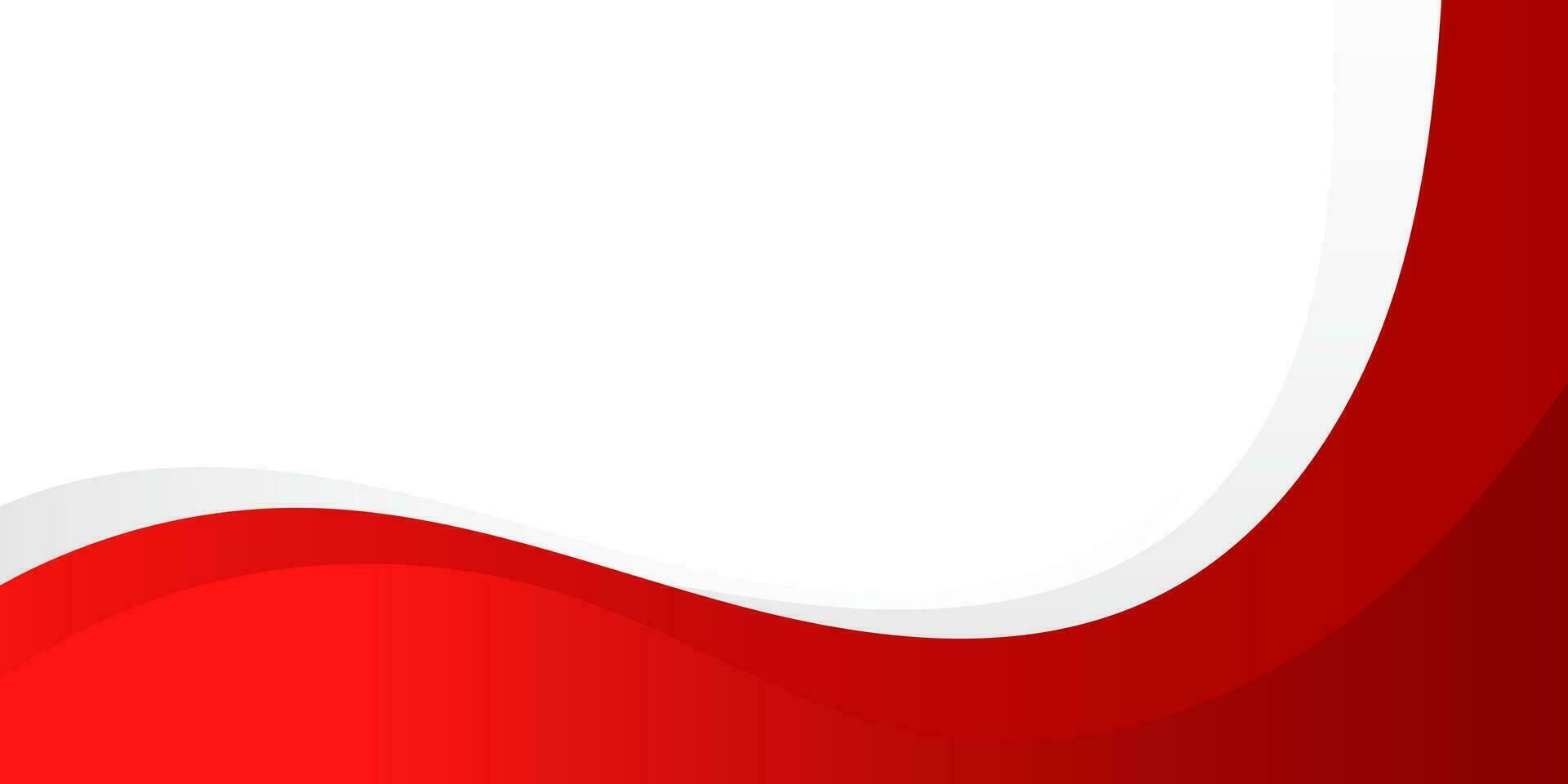 abstrakt rot wellig Geschäft Stil Hintergrund. Vektor Illustration