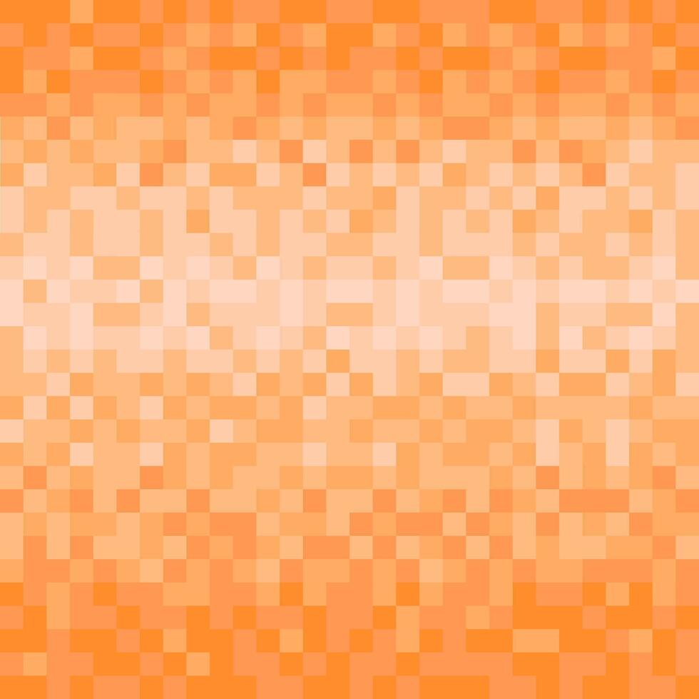 Orange Pixel Hintergrund vektor