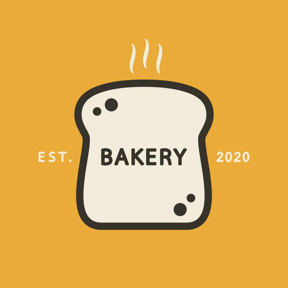 Bäckerei Logo Design. Brot Symbol. Brot Logo Design. vektor