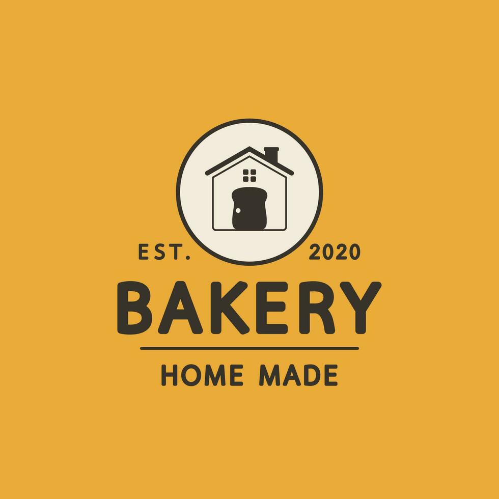 Bäckerei Logo Design. Brot Symbol. Brot Logo Design. vektor