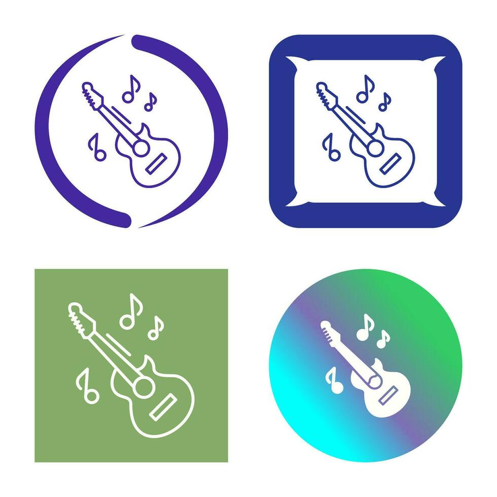 Gitarrenvektorsymbol vektor