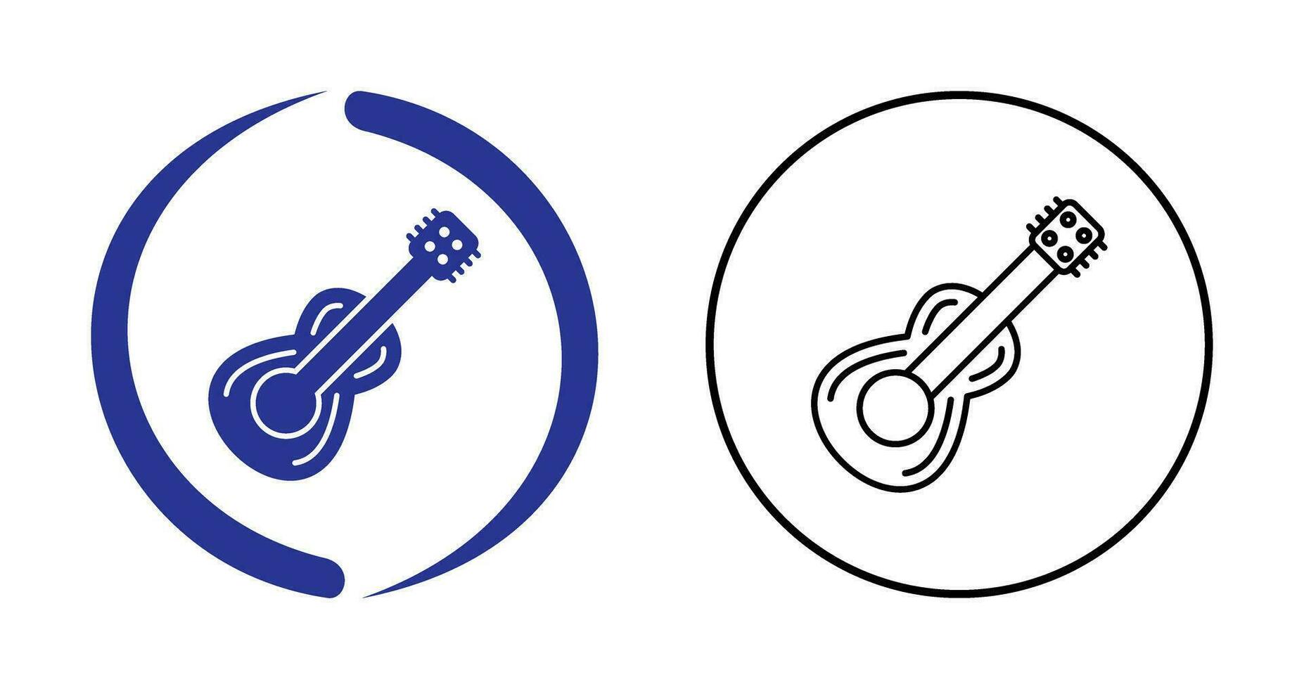 Gitarrenvektorsymbol vektor