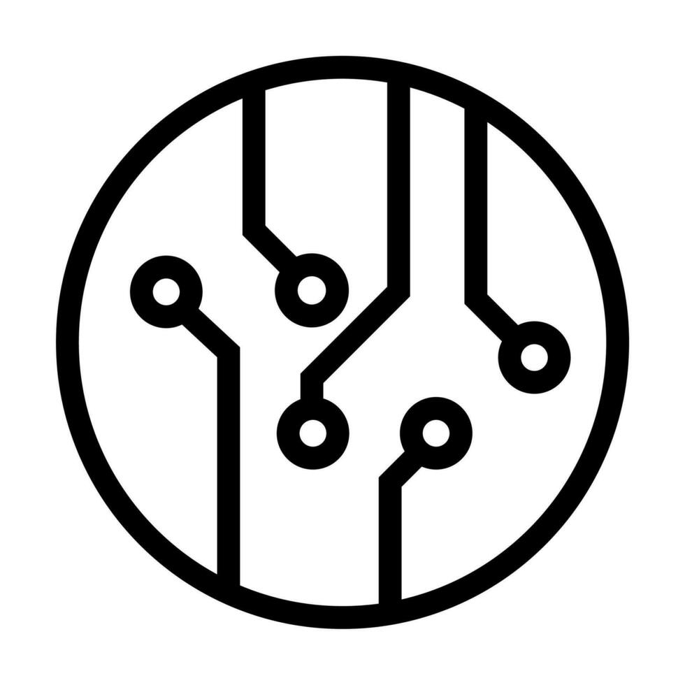 Schaltkreis Planke, Technologie Vektor Symbol. zum Ihre Webseite Design, Logo, Anwendung, ui. Vektor Illustration