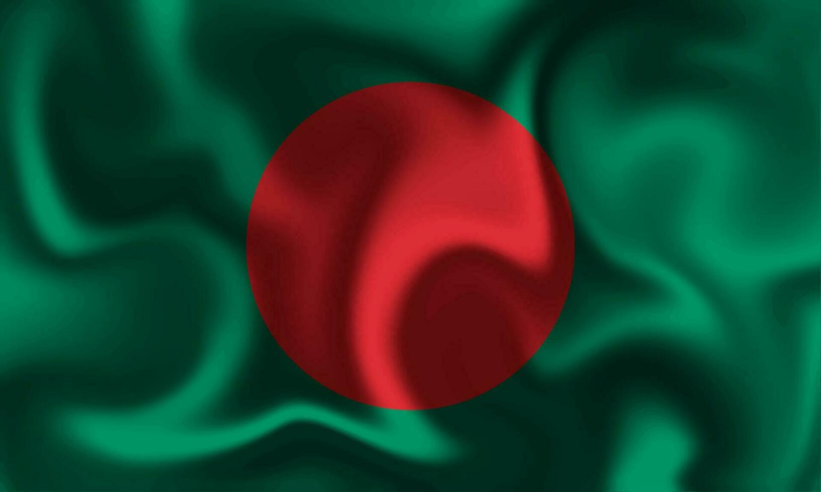 bangladesh flagga, officiell färger och andel korrekt. nationell bangladesh flagga bakgrund, de flagga av bangladesh är visad i detta vektor design,